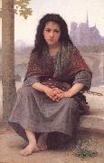 William-Adolphe Bouguereau The Bohemian oil painting reproduction